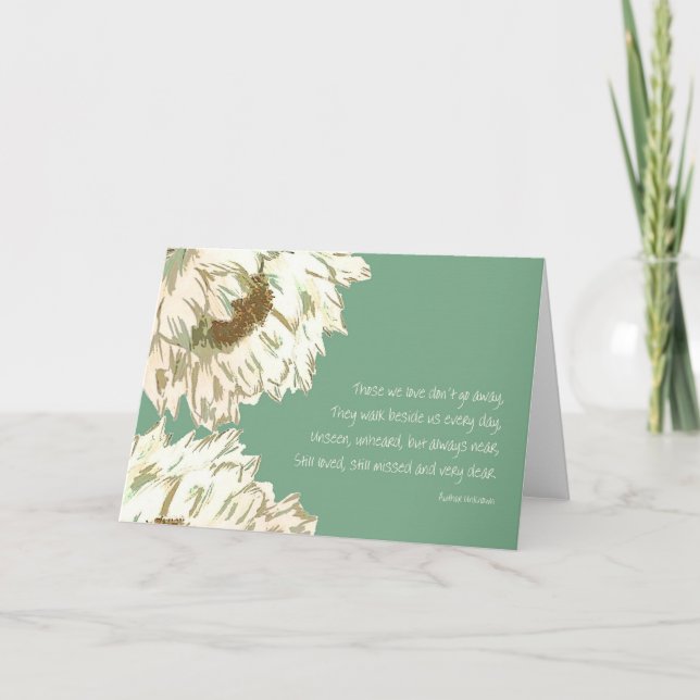 Die, die wir Liebe Karte (Vorderseite)