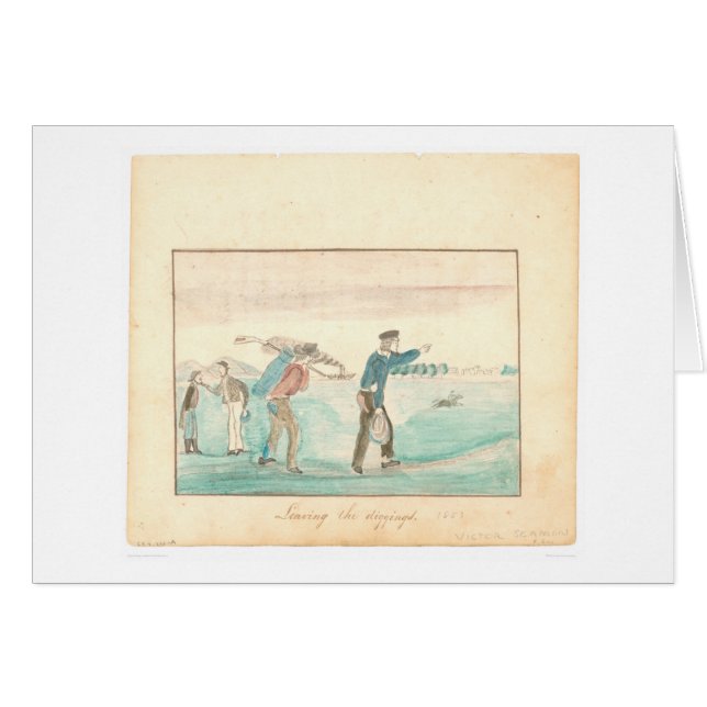 Die Diggings (1601A) verlassen (Vorderseite (Horizontal))