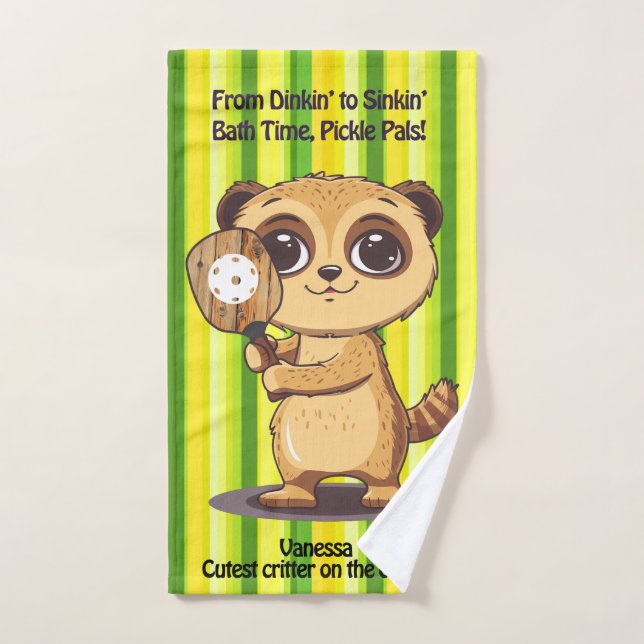 Die Dinkin'-Stinkin'-Scrubkat! Handtuch (Handtuch)