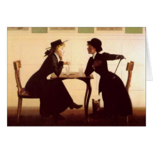 Die Diskussion - Kunst-Karte