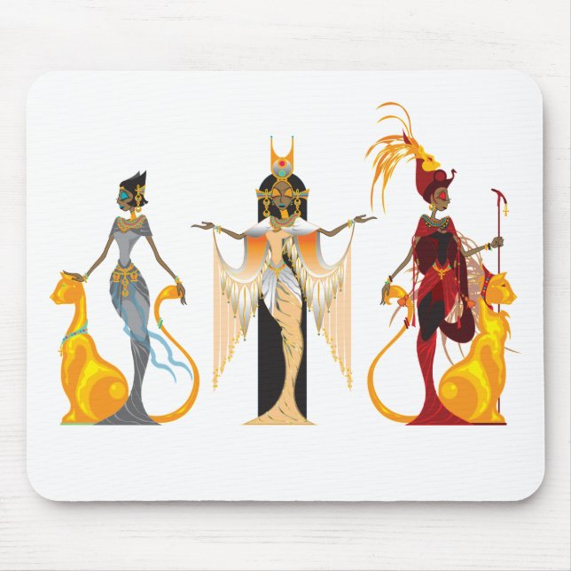 Die Divas von Ägypten Mousepad (Vorne)