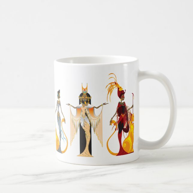 Die Divas von Ägypten-Tassen Tasse (Rechts)