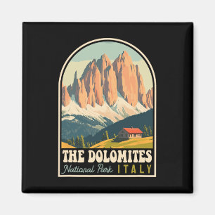 Die Dolomiten Italien Skifahren Wandern Radfahren Magnet