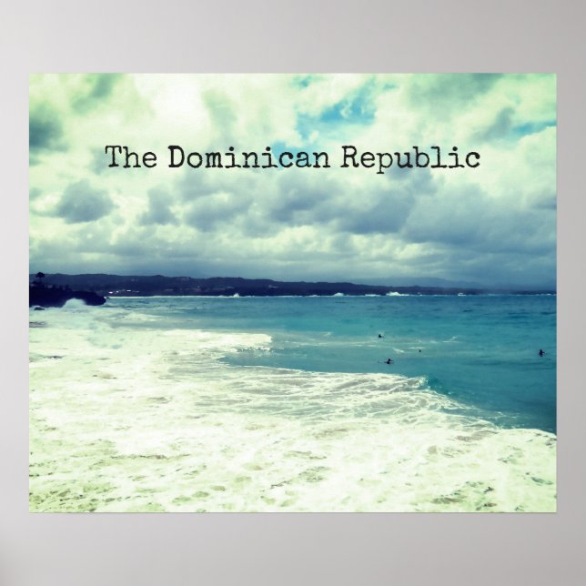 Die Dominikanische Republik Poster (Vorne)