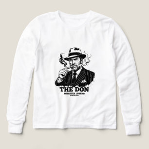 Die Don Mobster Legende Zigarre rauchender Boss Gr