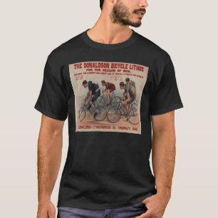 Die Donaldson-Fahrradwerbung für die Saison 1889 T-Shirt