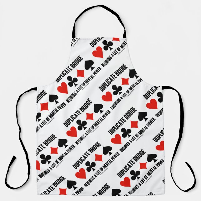 Die Doppelbrücke erfordert viel mentalen Power Schürze (Vorderseite)