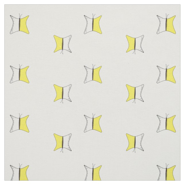 Die doppelfarbigen Flügel eines besonderen "B" sah Stoff (Muster)