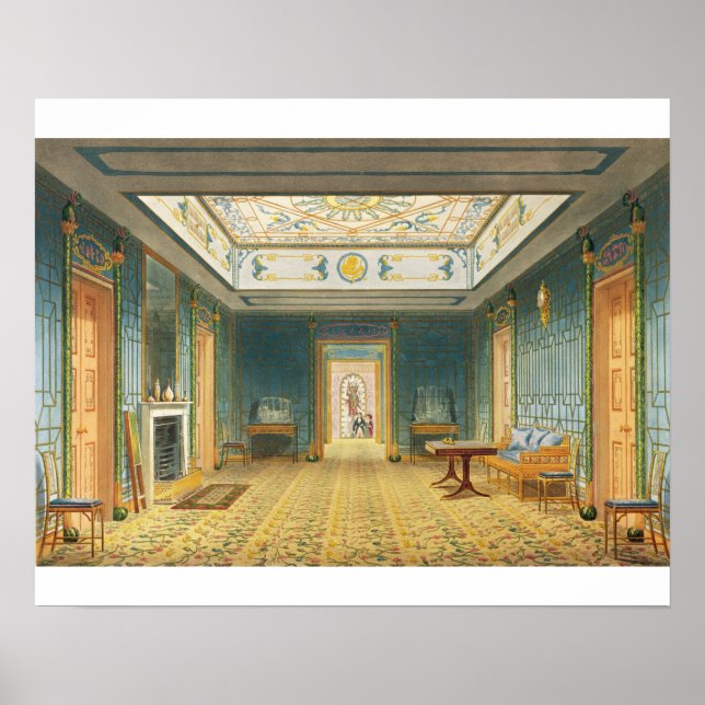 Die Doppellobby oder die Galerie (Süd) über der Co Poster (Vorne)