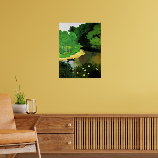 Die Dordogne mit Carrence Poster (Wohnzimmer 2)