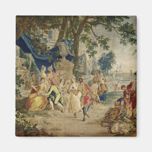 Die Dorf Party nach D.Teniers Magnet