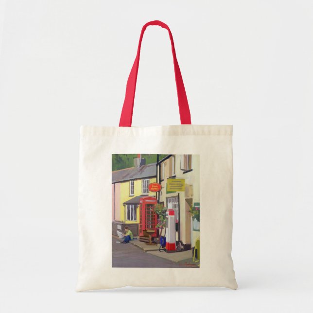 Die Dorf-Post Withypool Tragetasche (Vorne)