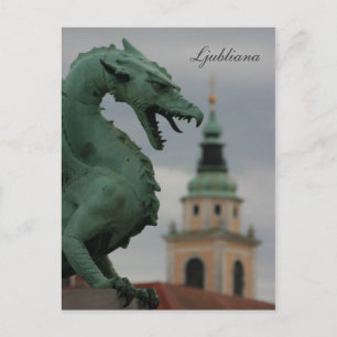 Die Drachenbrücke Postkarte