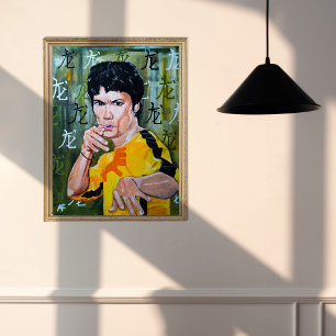 Die Drachenmalerei von Alfred Fox Leinwanddruck