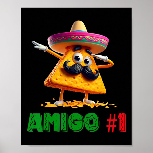 Die drei Amigos Cinco De Mayo Amigo #1 Group Ma Poster (Vorne)