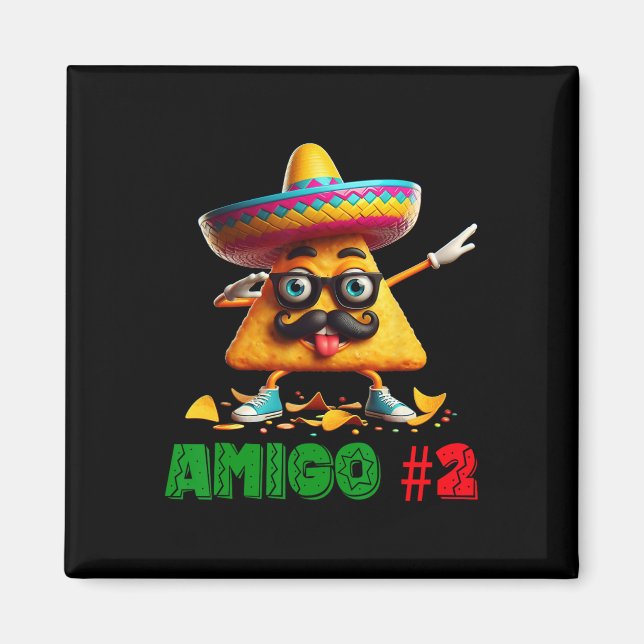 Die drei Amigos Cinco De Mayo Amigo #2 Group Ma Magnet (Vorne)
