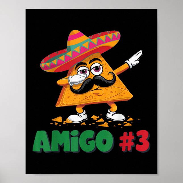 Die drei Amigos Cinco De Mayo Amigo #3 Group Ma Poster (Vorne)