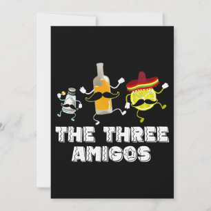 Die drei Amigos Cinco De Mayo. Niedliche Lemon Fla Einladung