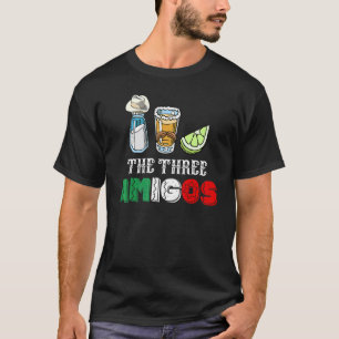 Die drei Amigos Sala Tequila und das Limone Cinco T-Shirt