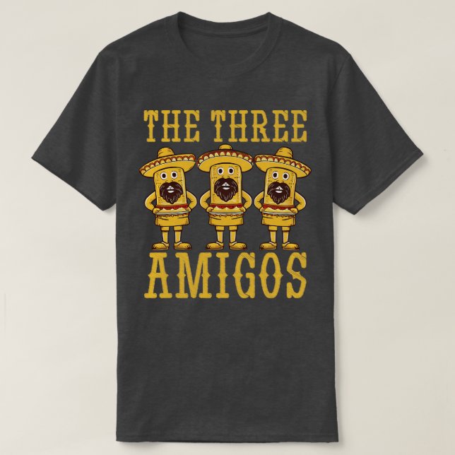 die drei Amigos T-Shirt (Design vorne)