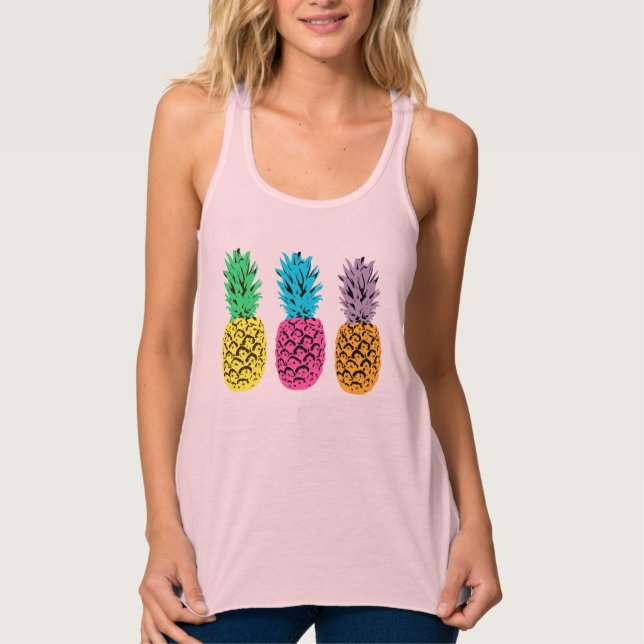 Die drei Ananas der Apokalypse Tank Top (Vorderseite)