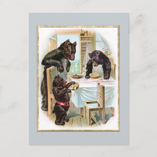Die drei Bären Postkarte (Vorderseite)