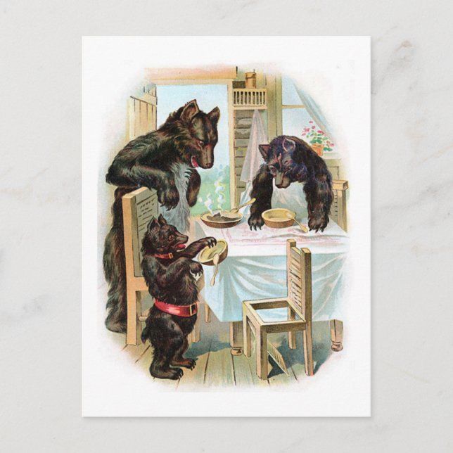 Die drei Bären Postkarte (Vorderseite)