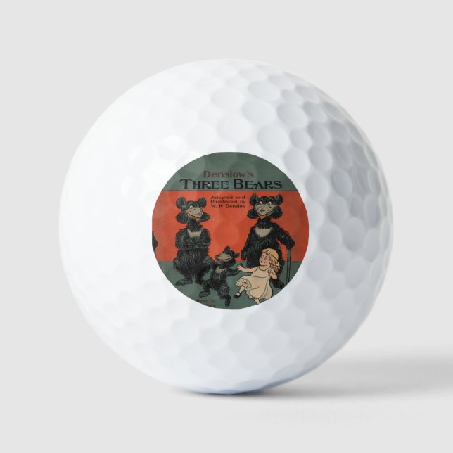Die drei Bars Golf Balls Golfball (Vorderseite)