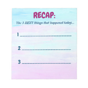 Die drei besten Dinge im Notepad Notizblock