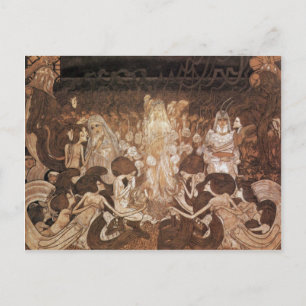 Die drei Bräute von Toorop Jan (Beste Qualität) Postkarte