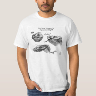 "Die drei Bühnen von einem Hognose Hissyfit " T-Shirt