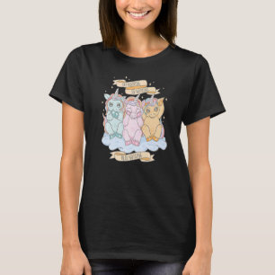 Die drei Evilen sehen, dass kein Böses spricht, ke T-Shirt