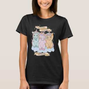 Die drei Evilen sehen, dass kein Böses spricht, ke T-Shirt