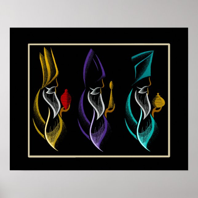 Die Drei Geschenke Poster (Vorne)