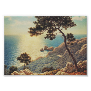 Die drei Gesimse der Französischen Riviera Fotodruck