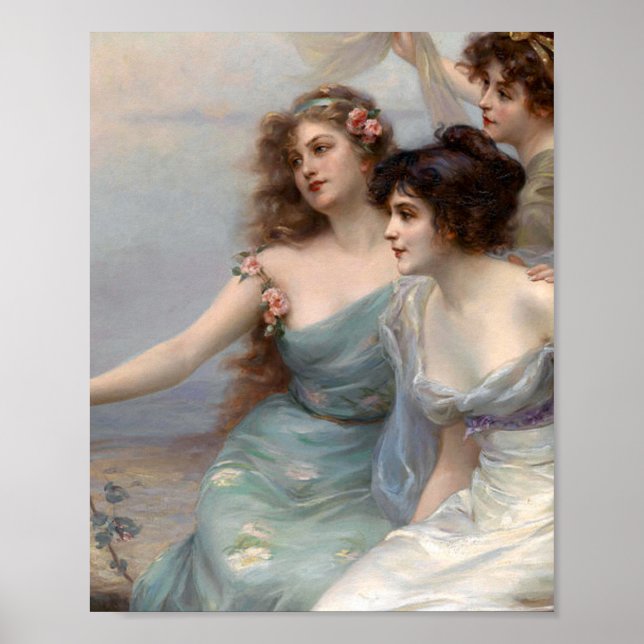 Die drei Graden von Edouard Bisson Poster (Vorne)