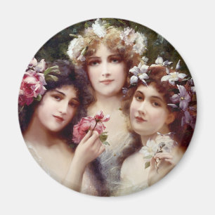 Die drei Grazien Magnet