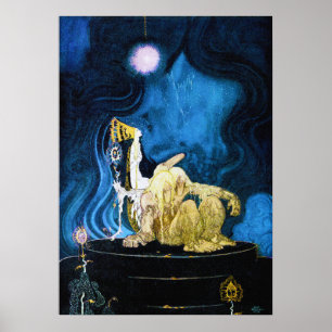 DIE DREI GRUNDZÜGE DES BLAUEN BERGS POSTER