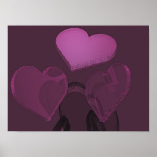 Die drei Herzen Poster