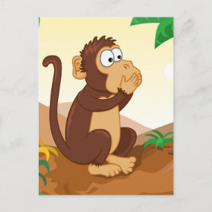 Die drei klugen Affen Postkarte