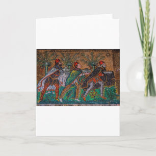 Die drei klugen Männer Feiertagskarte