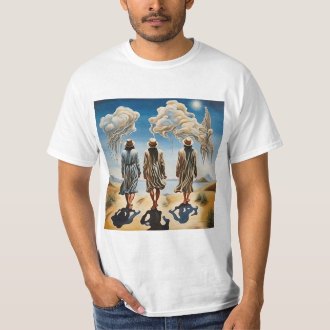 Die drei klugen Männer T-Shirt (Vorderseite)