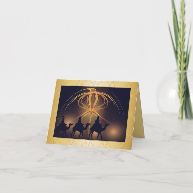 Die drei Könige Karte (Vorderseite)