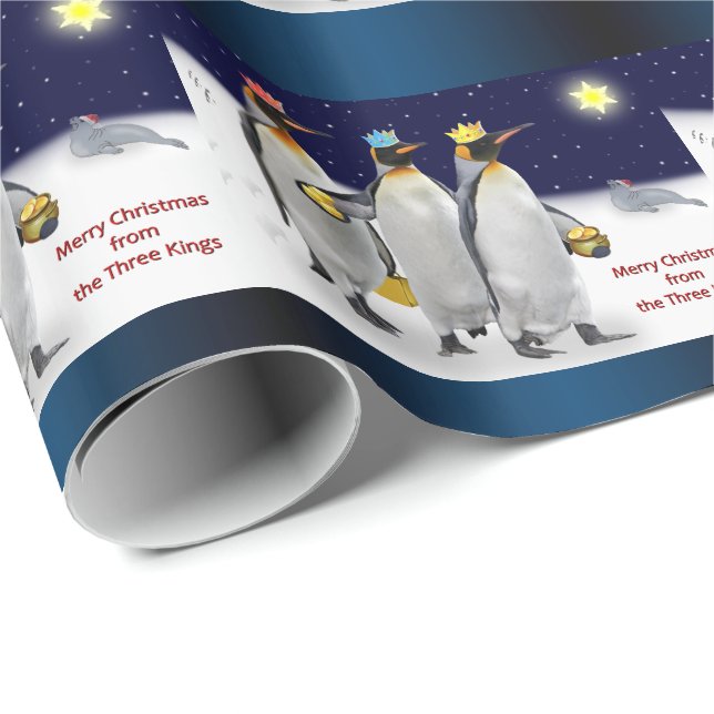 Die drei Könige Packpapier - Weihnachten (Rolleneckpunkt)