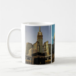 Die drei Moscheen: Makkah Madina Jerusalem Kaffeetasse
