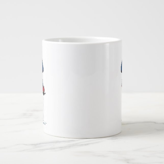 Die drei Musketiere Porthos Jumbo-Tasse (Vorderseite)