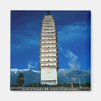 Die drei Pagodas, Dali, Provinz Western Yunnan,