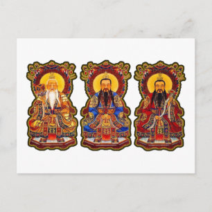 Die drei reinen postkarte