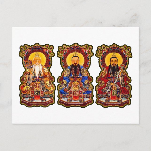 Die drei reinen postkarte (Vorderseite)