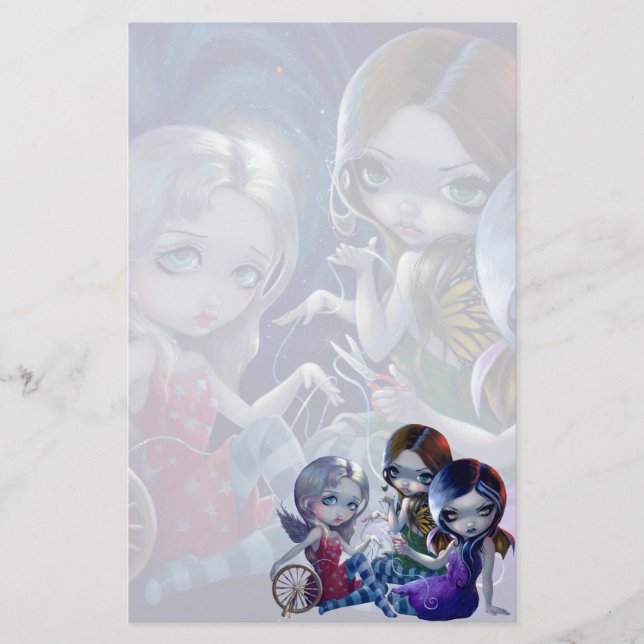 "Die drei Schicksals-" Briefpapier (Vorderseite)